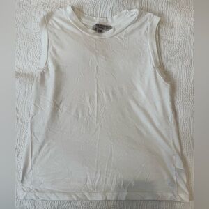 All Saints White Sleeveless Top